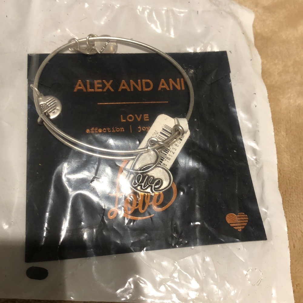 ALEX AND ANI ‘LOVE’ bangle.